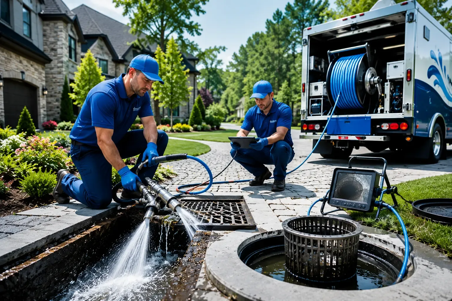 Local outdoor drain cleaning professionals in Oketo, KS